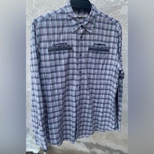 NW John Varvatos USA Casual Dress Shirt Sz XL